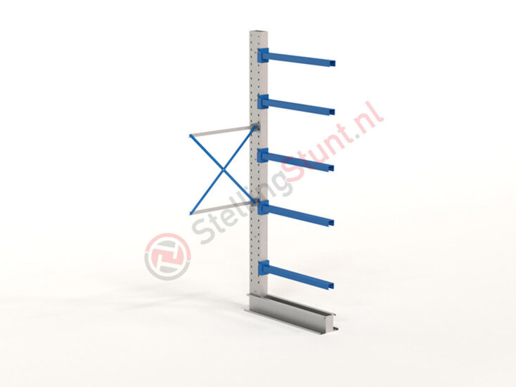 Draagarmstelling Aanbouwvak Enkelzijdig 2964x1000x1000mm (hxbxd)