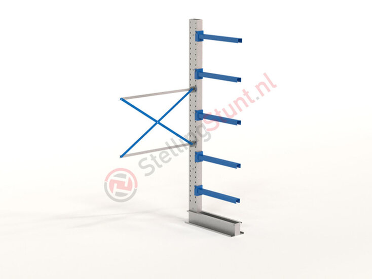 Draagarmstelling Aanbouwvak Enkelzijdig 2964x1500x800mm (hxbxd)