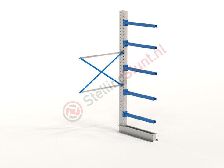 Draagarmstelling Aanbouwvak Enkelzijdig 2964x1500x1000mm (hxbxd)