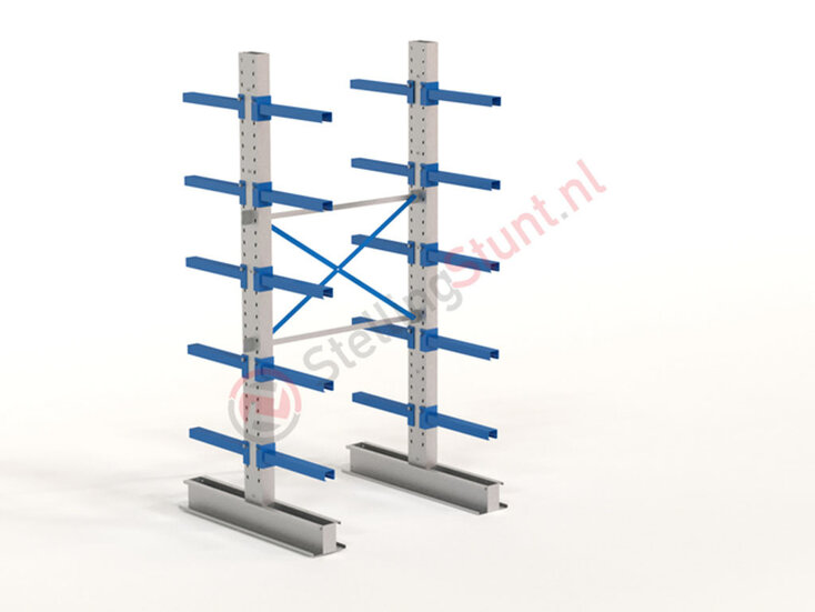 Draagarmstelling Basisvak Dubbelzijdig 2964x1500x600mm (hxbxd)