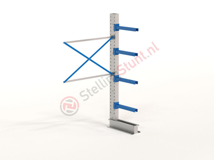 Draagarmstelling Aanbouwvak Enkelzijdig 2432x1500x600mm (hxbxd)