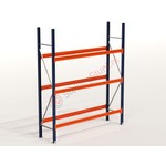 Kimer magazijnstellingen voor duurzame opslag Bandenstelling Basisvak 2250x1950x400mm (hxbxd)