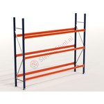 Kimer magazijnstellingen voor duurzame opslag Bandenstelling Basisvak 2250x2800x400mm (hxbxd)