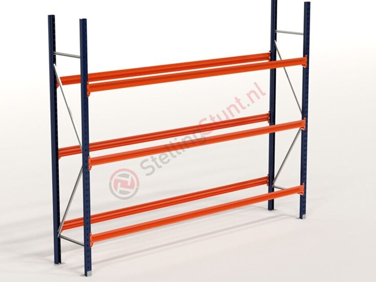 Kimer magazijnstellingen voor duurzame opslag Bandenstelling Basisvak 2250x2800x400mm (hxbxd)