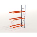 Kimer magazijnstellingen voor duurzame opslag Bandenstelling Aanbouwvak 2250x1550x400mm (hxbxd)