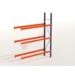 Kimer magazijnstellingen voor duurzame opslag Bandenstelling Aanbouwvak 2250x1900x400mm (hxbxd)