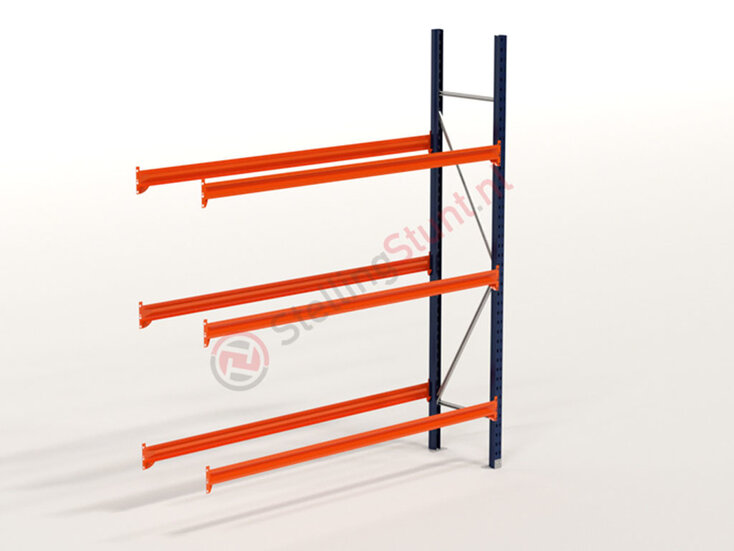 Kimer magazijnstellingen voor duurzame opslag Bandenstelling Aanbouwvak 2250x1900x400mm (hxbxd)