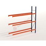 Kimer magazijnstellingen voor duurzame opslag Bandenstelling Aanbouwvak 2250x2450x400mm (hxbxd)