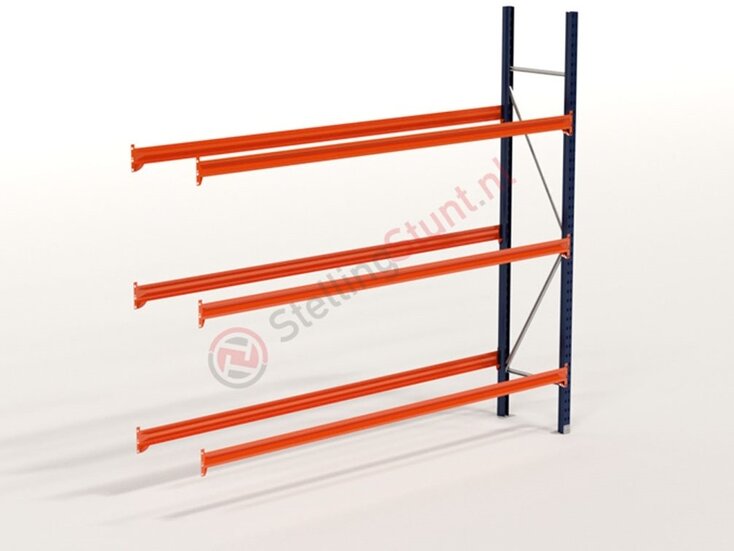 Kimer magazijnstellingen voor duurzame opslag Bandenstelling Aanbouwvak 2250x2450x400mm (hxbxd)