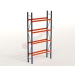 Kimer magazijnstellingen voor duurzame opslag Bandenstelling Basisvak 3000x1600x400mm (hxbxd)