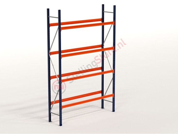 Kimer magazijnstellingen voor duurzame opslag Bandenstelling Basisvak 3000x1950x400mm (hxbxd)