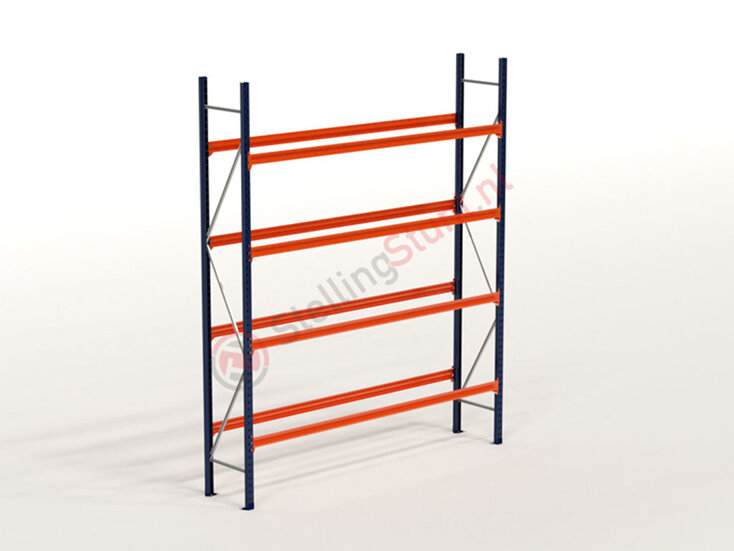 Kimer magazijnstellingen voor duurzame opslag Bandenstelling Basisvak 3000x2500x400mm (hxbxd)