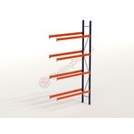 Kimer magazijnstellingen voor duurzame opslag Bandenstelling Aanbouwvak 3000x1550x400mm (hxbxd)