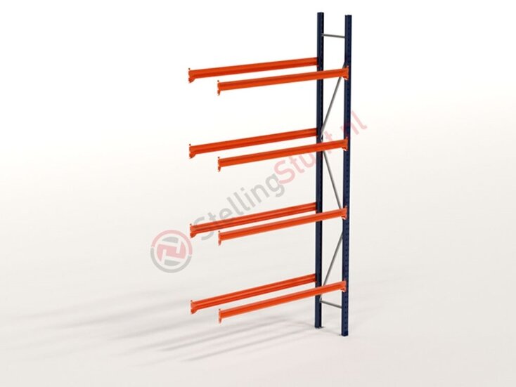 Kimer magazijnstellingen voor duurzame opslag Bandenstelling Aanbouwvak 3000x1550x400mm (hxbxd)