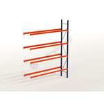 Kimer magazijnstellingen voor duurzame opslag Bandenstelling Aanbouwvak 3000x2450x400mm (hxbxd)