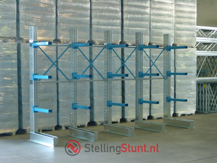 Draagarmstelling Aanbouwvak Dubbelzijdig 2432x1000x600mm (hxbxd)