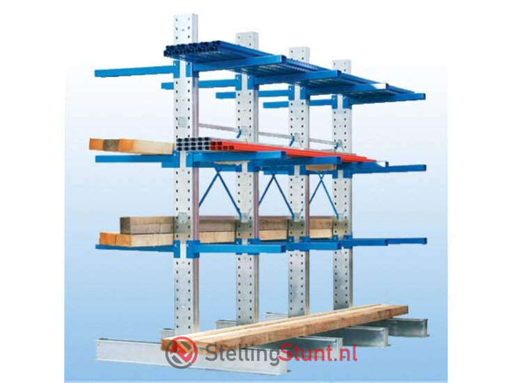 Draagarmstelling Aanbouwvak Enkelzijdig 1976x1000x1000mm (hxbxd)