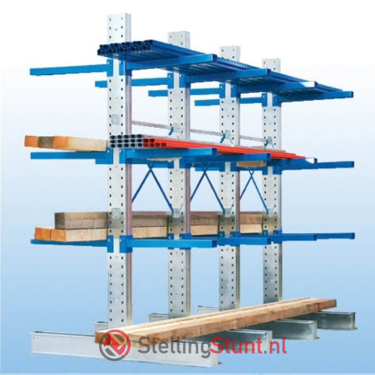 Draagarmstelling Basisvak Dubbelzijdig 2964x1500x800mm (hxbxd), foto 4 van 4