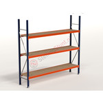 Kimer magazijnstellingen voor duurzame opslag Grootvakstelling Basisvak 2250x2500x500mm (hxbxd)