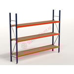 Kimer magazijnstellingen voor duurzame opslag Grootvakstelling Basisvak 2250x2800x500mm (hxbxd)