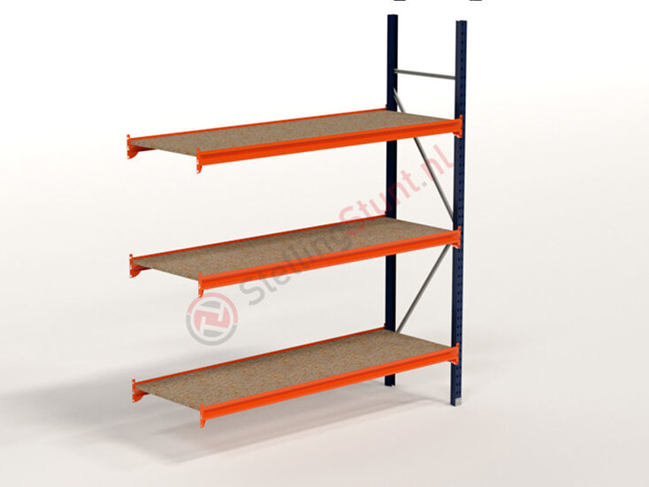 Kimer magazijnstellingen voor duurzame opslag Grootvakstelling Aanbouwvak 2250x1900x500mm (hxbxd)