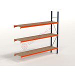 Kimer magazijnstellingen voor duurzame opslag Grootvakstelling Aanbouwvak 2250x2450x500mm (hxbxd)