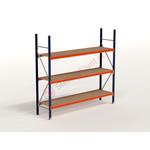 Kimer magazijnstellingen voor duurzame opslag Grootvakstelling Basisvak 2250x2500x600mm (hxbxd)