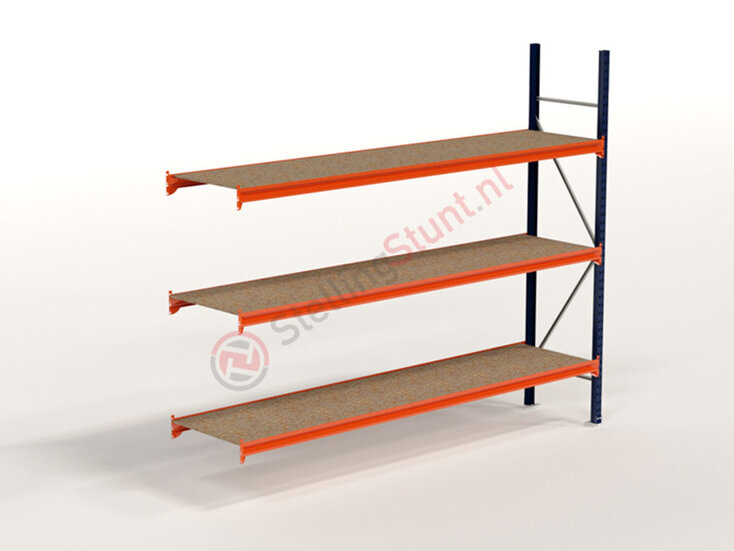 Kimer magazijnstellingen voor duurzame opslag Grootvakstelling Aanbouwvak 2250x2750x600mm (hxbxd)