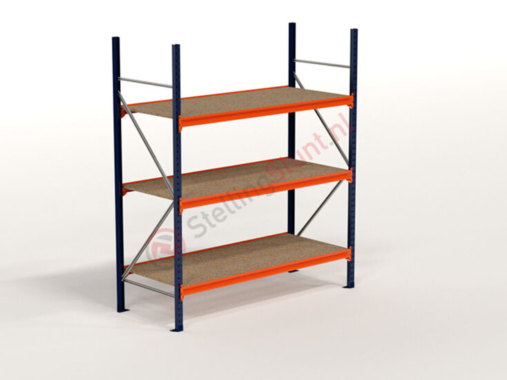 Kimer magazijnstellingen voor duurzame opslag Grootvakstelling Basisvak 2250x1950x800mm (hxbxd)