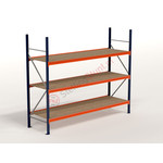 Kimer magazijnstellingen voor duurzame opslag Grootvakstelling Basisvak 2250x2800x800mm (hxbxd)