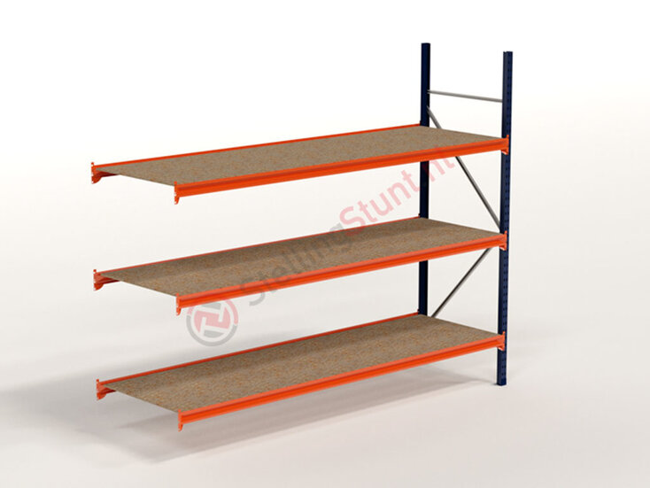 Kimer magazijnstellingen voor duurzame opslag Grootvakstelling Aanbouwvak 2250x2750x800mm (hxbxd)