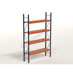 Kimer magazijnstellingen voor duurzame opslag Grootvakstelling Basisvak 3000x1950x500mm (hxbxd)