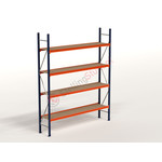 Kimer magazijnstellingen voor duurzame opslag Grootvakstelling Basisvak 3000x2500x500mm (hxbxd)