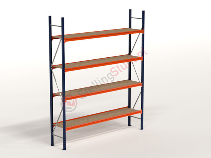 Kimer magazijnstellingen voor duurzame opslag Grootvakstelling Basisvak 3000x2500x500mm (hxbxd)