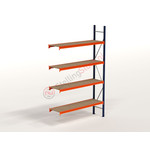 Kimer magazijnstellingen voor duurzame opslag Grootvakstelling Aanbouwvak 3000x1900x500mm (hxbxd)