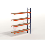 Kimer magazijnstellingen voor duurzame opslag Grootvakstelling Aanbouwvak 3000x2450x500mm (hxbxd)