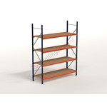 Kimer magazijnstellingen voor duurzame opslag Grootvakstelling Basisvak 3000x2500x800mm (hxbxd)