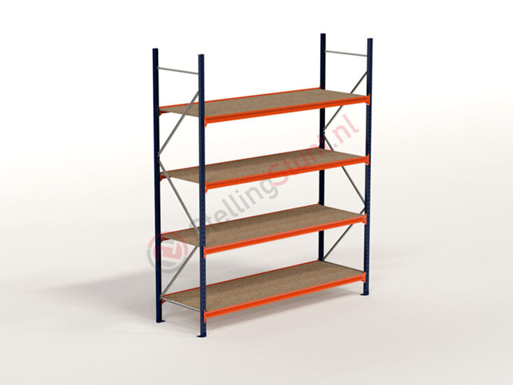 Kimer magazijnstellingen voor duurzame opslag Grootvakstelling Basisvak 3000x2500x800mm (hxbxd)