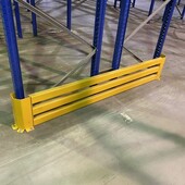 Jungheinrich stellingen voor elk magazijn Aanrijdbeschermer JH 2500x400mm geel