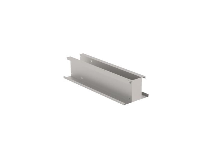 Voet draagarm enkel 600mm