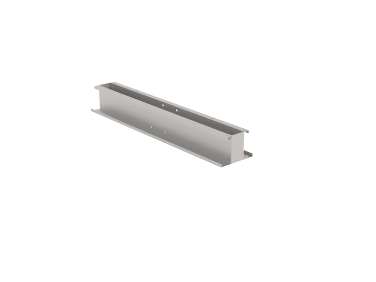 Voet draagarm dubbel 600mm