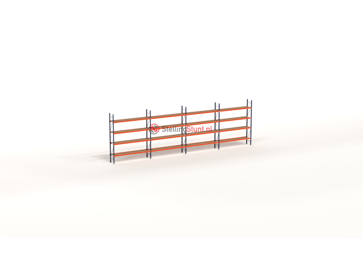 Kimer magazijnstellingen voor duurzame opslag Voordeelrij Grootvakstelling  3000x9850x500 (hxbxd)