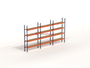 Rij Grootvakstelling  3000x5750x500 (hxbxd