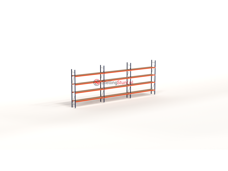 Kimer magazijnstellingen voor duurzame opslag Voordeelrij Grootvakstelling 3000x8300x500 (hxbxd)