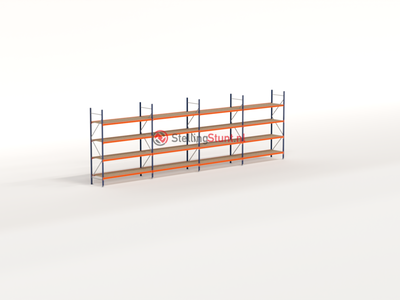 Voordeelrij Grootvakstelling 3000x9850x800 (hxbxd)