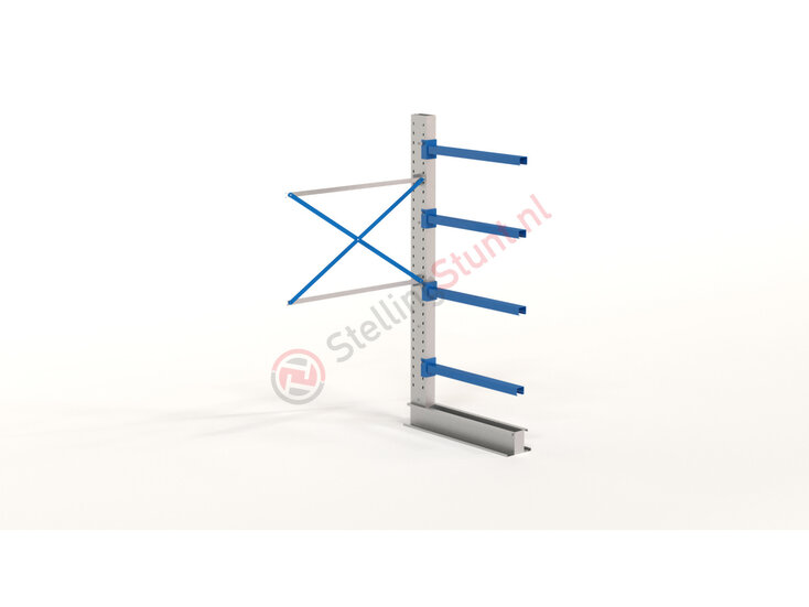 Draagarmstelling Aanbouwvak Enkelzijdig 2432x1500x800mm (hxbxd)