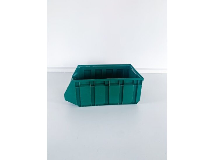 Magazijnbak 298x485x189mm (bxdxh) Groen (nieuw)