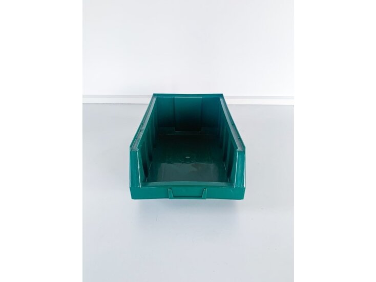 Magazijnbak 298x485x189mm (bxdxh) Groen (nieuw)