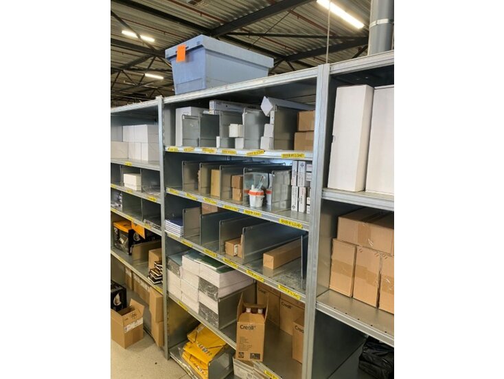 Verdeelschotten 200x590mm verzinkt