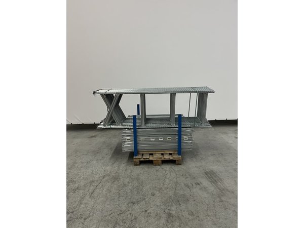 Staander Metalsistem 1970x600x65mm verzinkt